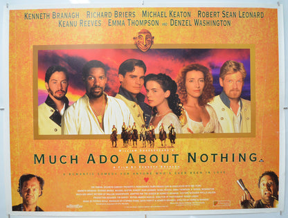 Much Ado About Nothing Original Quad Poster - Film Poster - Movie Poster