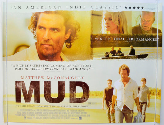 Mud Original British Quad Poster - Film Poster - Movie Poster 