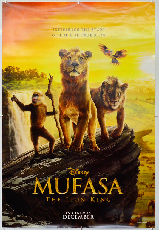 Mufasa: The Lion King - Original One Sheet Poster - Film Poster - Movie Poster 