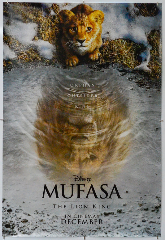 Mufasa: The Lion King - Original One Sheet Poster - Film Poster - Movie Poster 