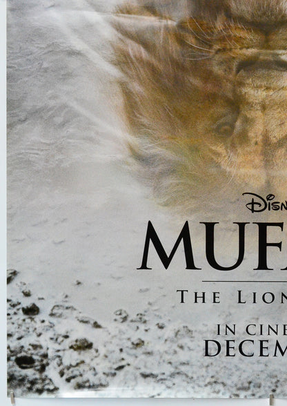 Mufasa: The Lion King (Bottom Left) Cinema One Sheet Movie Poster 