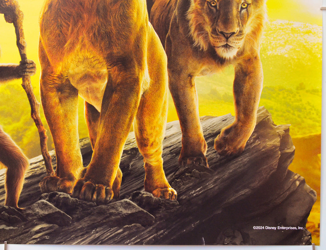 Mufasa: The Lion King (Bottom Right) Cinema Quad Movie Poster 