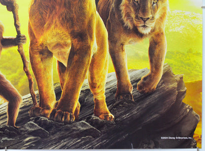 Mufasa: The Lion King (Bottom Right) Cinema Quad Movie Poster 