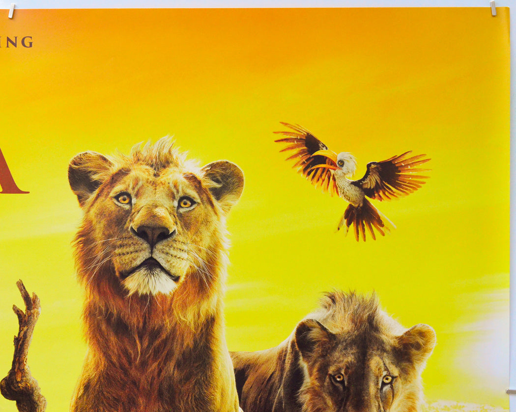 Mufasa: The Lion King (Top Right) Cinema Quad Movie Poster 