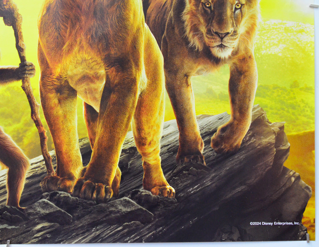 Mufasa: The Lion King (Bottom Right) Cinema Quad Movie Poster 