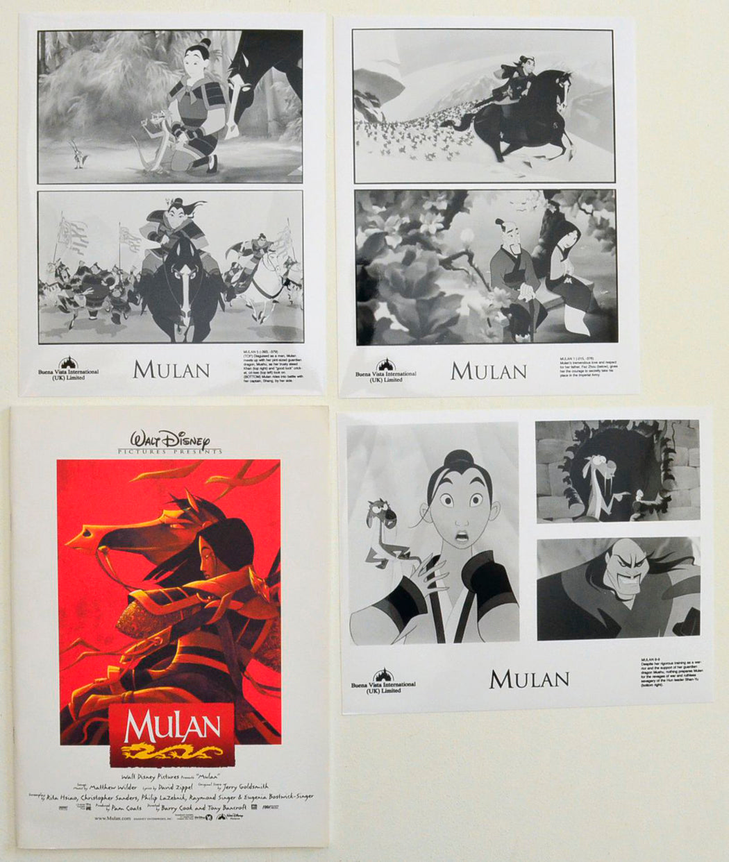 Mulan   Original Cinema Exhibitors Press Kit 