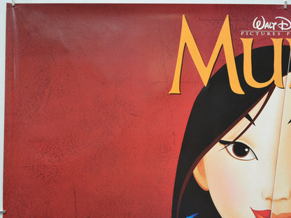 MULAN (Top Left) Cinema Quad Movie Poster 