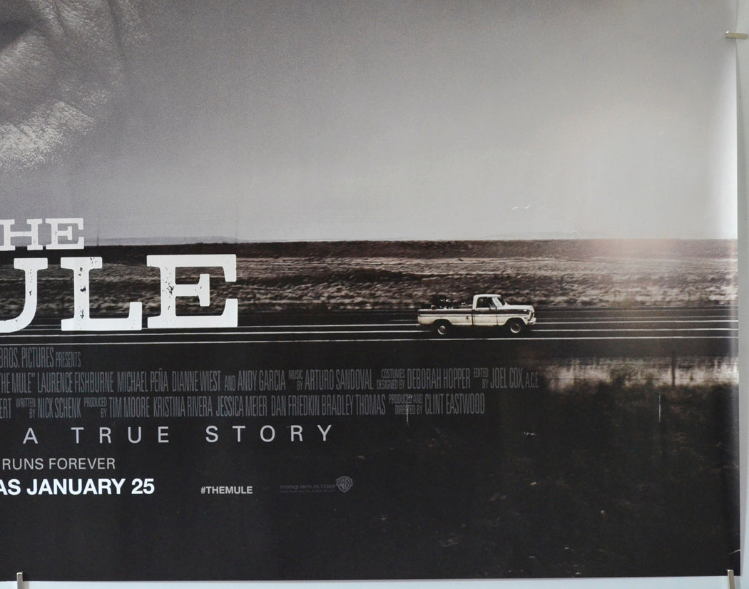 THE MULE (Bottom Right) Cinema Quad Movie Poster 