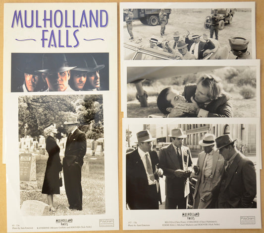 Mulholland Falls Original Cinema Exhibitors Press Kit 