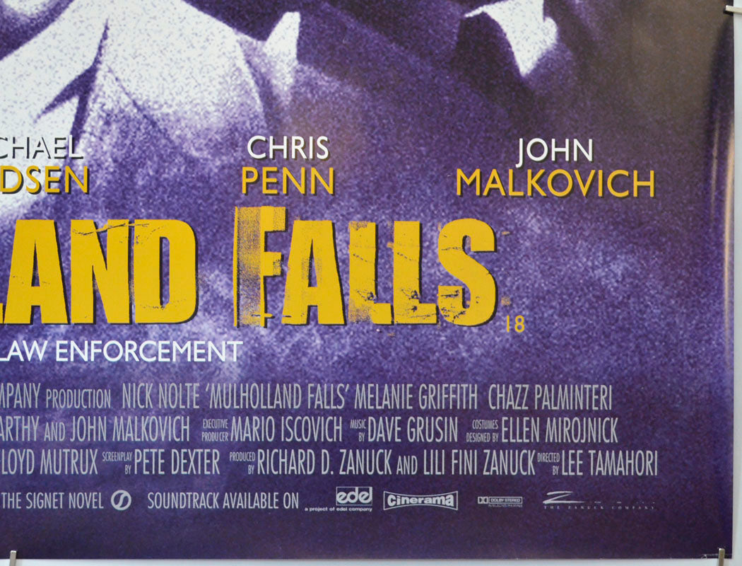 MULHOLLAND FALLS (Bottom Right) Cinema Quad Movie Poster 