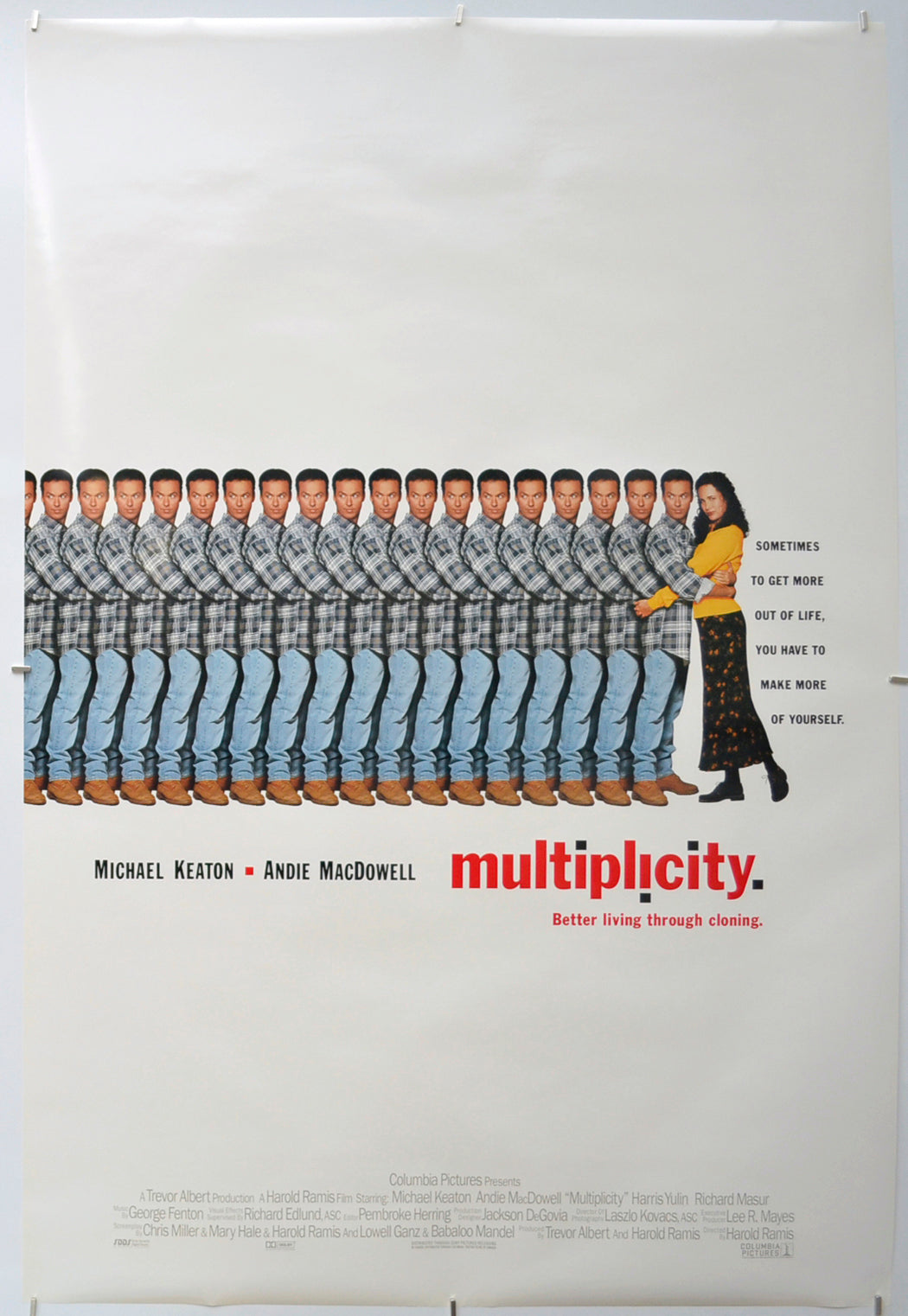 “Multiplicity” - Original One Sheet Poster - Film Poster - Movie Poste ...