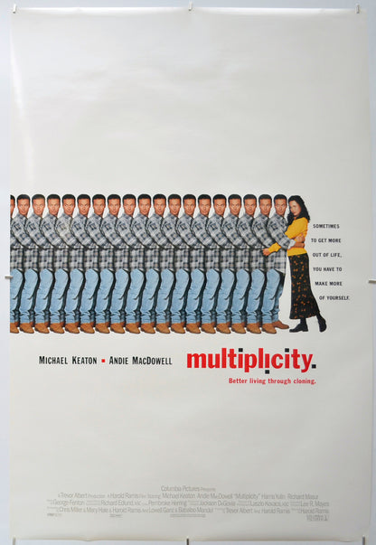 Multiplicity - Original One Sheet Poster - Film Poster - Movie Poster