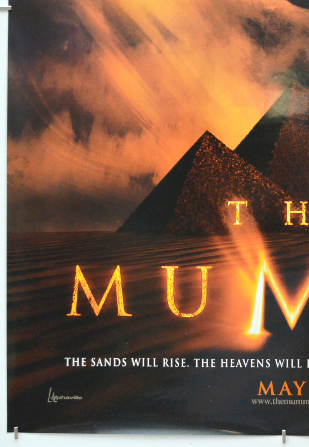 THE MUMMY (Bottom Left) Cinema One Sheet Movie Poster 