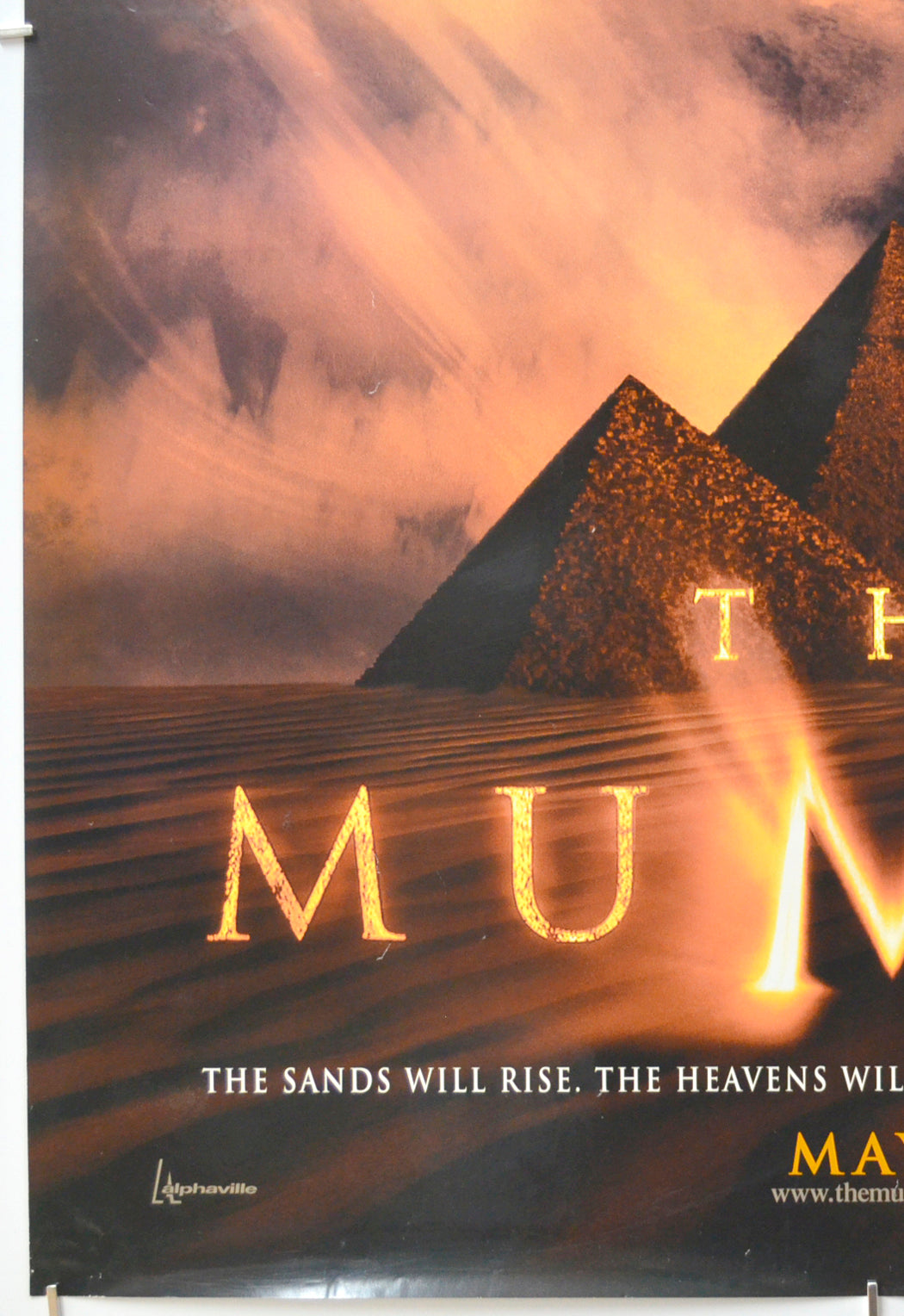 THE MUMMY (Bottom Left) Cinema One Sheet Movie Poster 