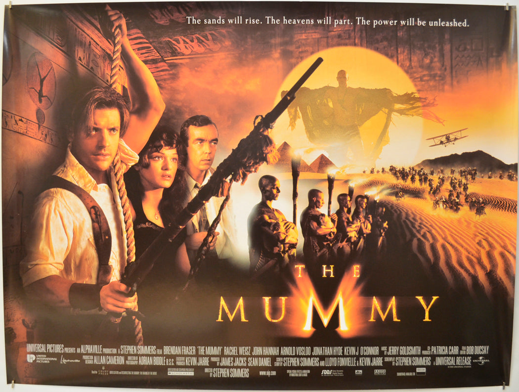 The Mummy  Original Quad Poster - Film Poster - Movie Poster