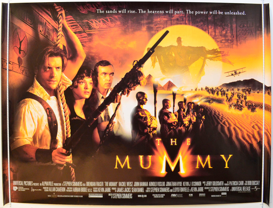 The Mummy Original British Quad Poster - Film Poster - Movie Poster 