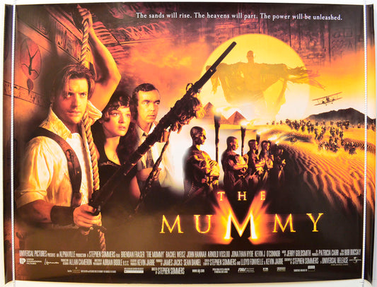 The Mummy Original British Quad Poster - Film Poster - Movie Poster 