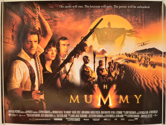 The Mummy  Original Quad Poster - Film Poster - Movie Poster 