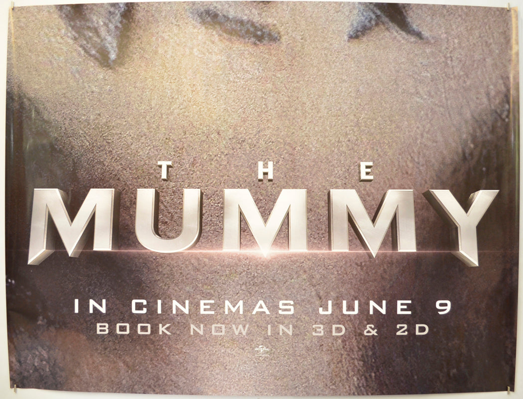 The Mummy (Title Teaser / Advance Version)  Original Quad Poster - Film Poster - Movie Poster