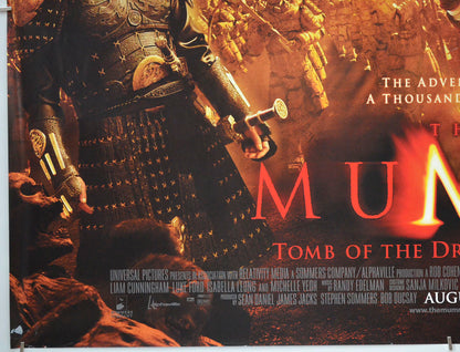 MUMMY : TOMB OF THE DRAGON EMPEROR (Bottom Left) Cinema Quad Movie Poster 