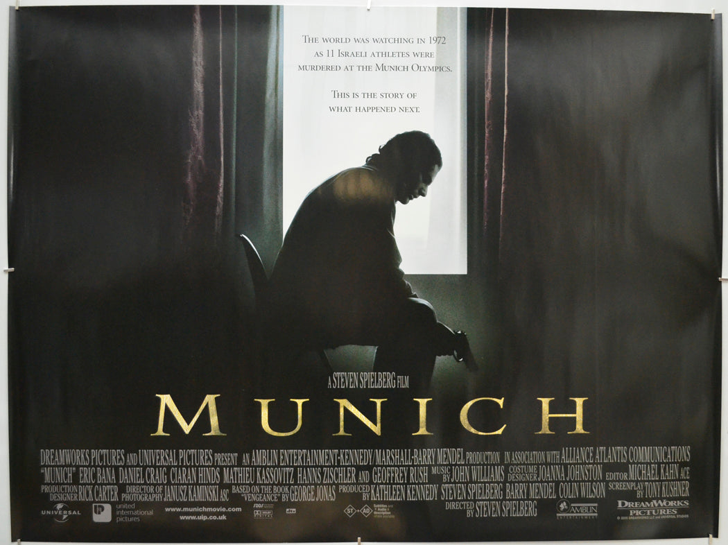 Munich - Original Quad Poster - Film Poster - Movie Poster