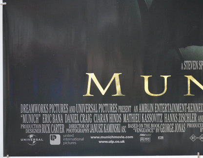 MUNICH (Bottom Left) Cinema Quad Movie Poster 