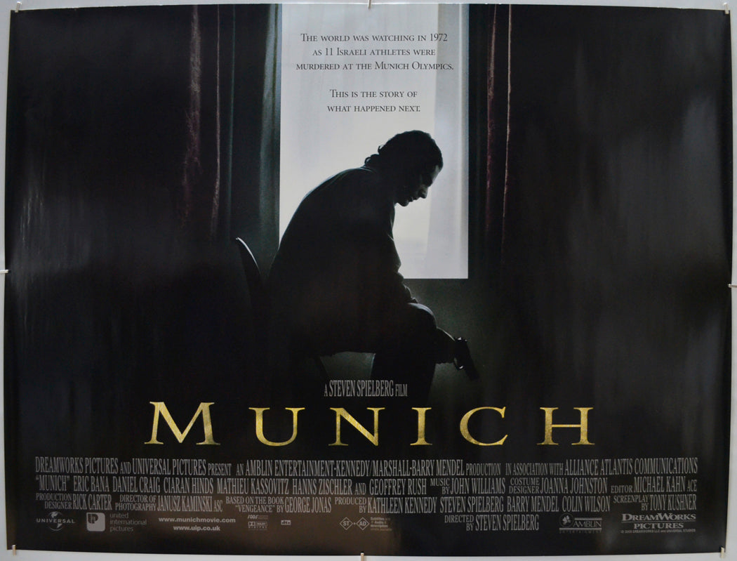 Munich - Original Quad Poster - Film Poster - Movie Poster