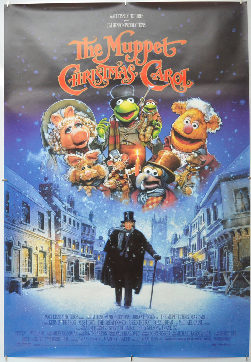 The Muppet Christmas Carol Original One Sheet Poster - Film Poster - Movie Poster