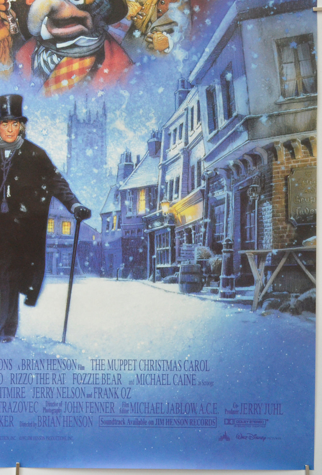 THE MUPPET CHRISTMAS CAROL (Bottom Right) Cinema One Sheet Movie Poster 