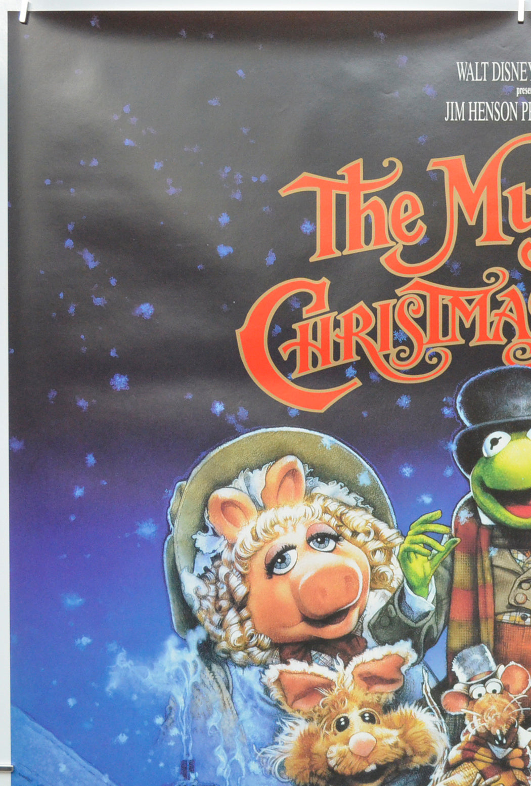 THE MUPPET CHRISTMAS CAROL (Top Left) Cinema One Sheet Movie Poster 