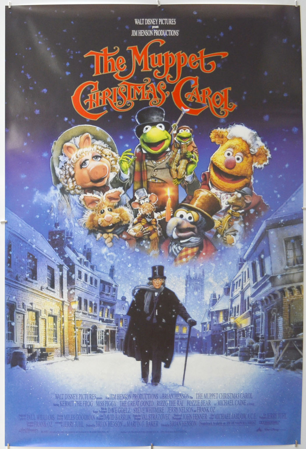 The Muppet Christmas Carol  Original One Sheet Poster - Film Poster - Movie Poster