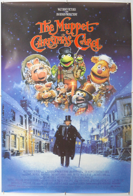 The Muppet Christmas Carol  Original One Sheet Poster - Film Poster - Movie Poster