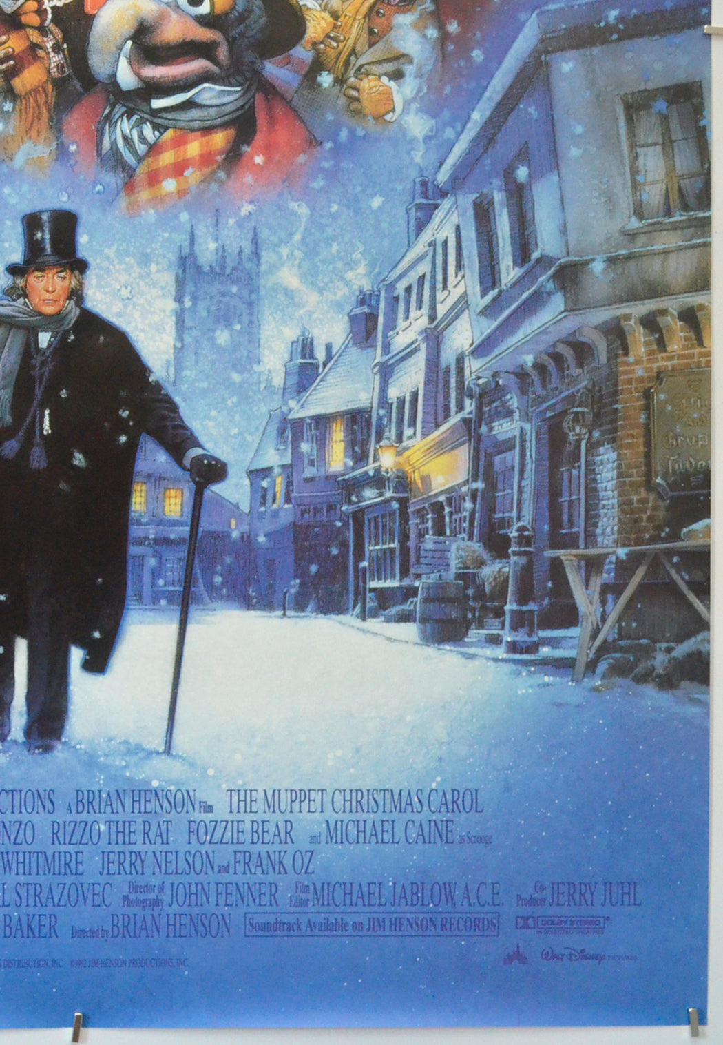 THE MUPPET CHRISTMAS CAROL (Bottom Right) Cinema One Sheet Movie Poster 