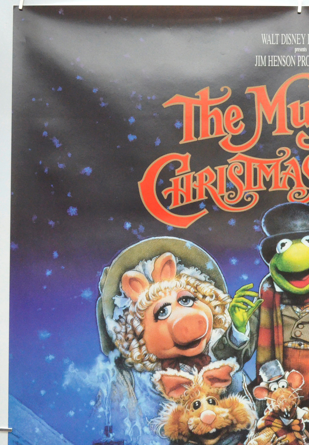 THE MUPPET CHRISTMAS CAROL (Top Left) Cinema One Sheet Movie Poster 