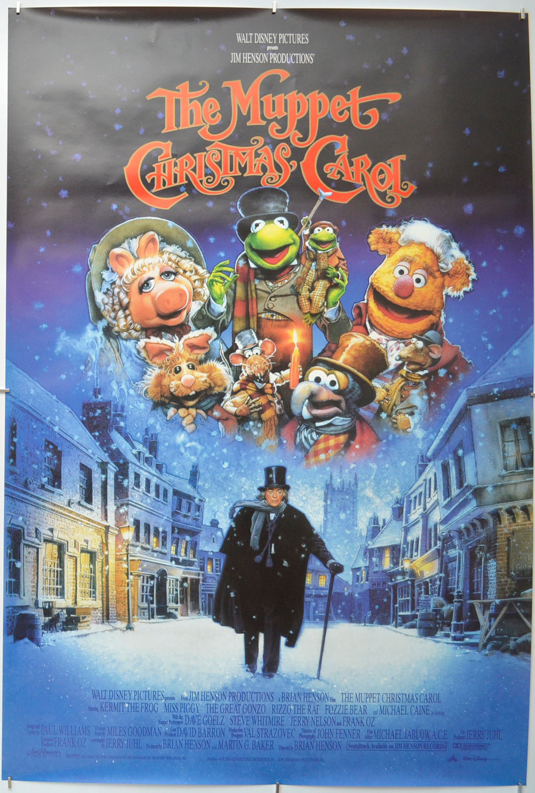 The Muppet Christmas Carol - Original One Sheet Poster - Film Poster - Movie Poster