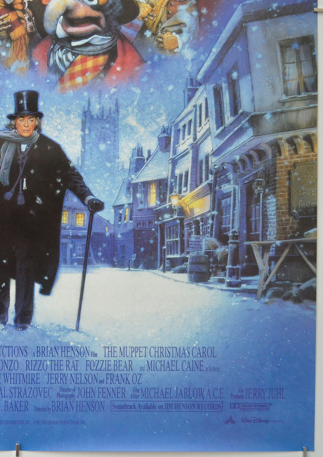 THE MUPPET CHRISTMAS CAROL (Bottom Right) Cinema One Sheet Movie Poster 