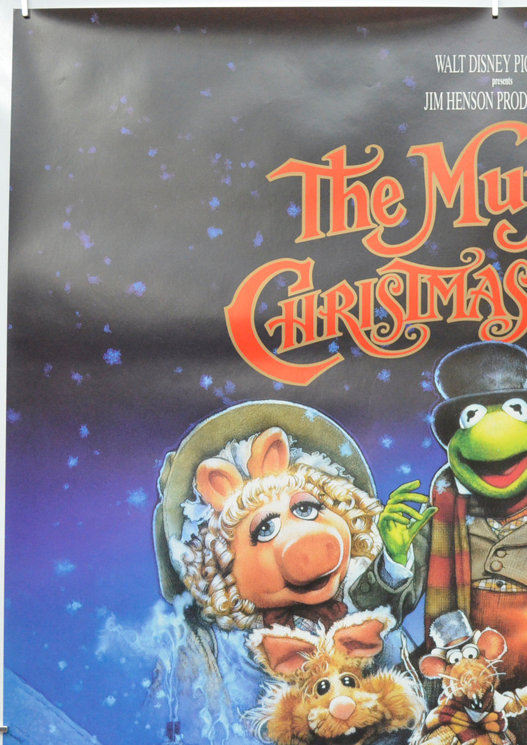 THE MUPPET CHRISTMAS CAROL (Top Left) Cinema One Sheet Movie Poster 