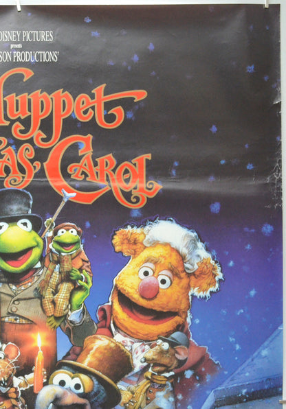 THE MUPPET CHRISTMAS CAROL (Top Right) Cinema One Sheet Movie Poster 