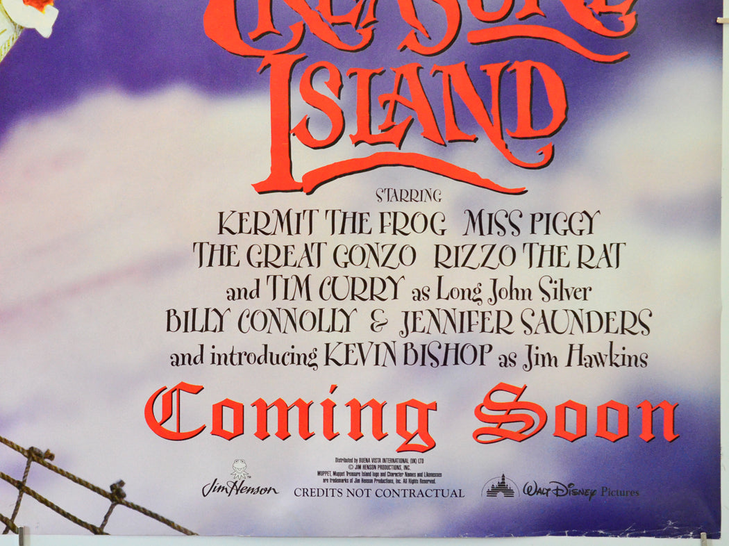 Muppet Treasure Island (Bottom Right) Cinema Quad Movie Poster 