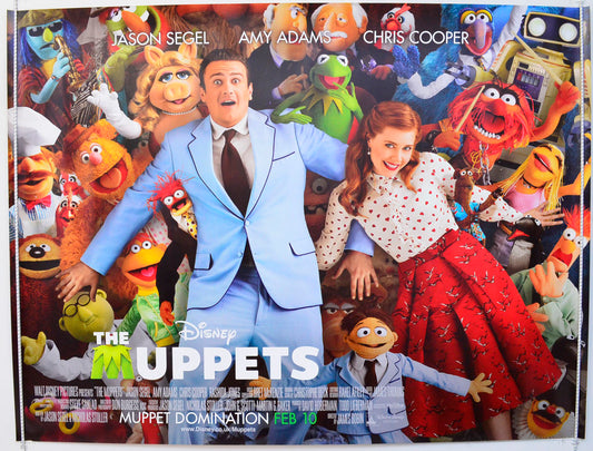 The Muppets Original British Quad Poster - Film Poster - Movie Poster 