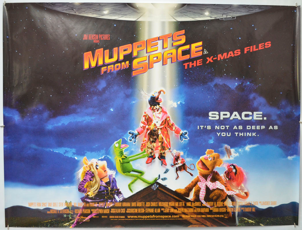 Muppets From Space Original Quad Poster - Film Poster - Movie Poster