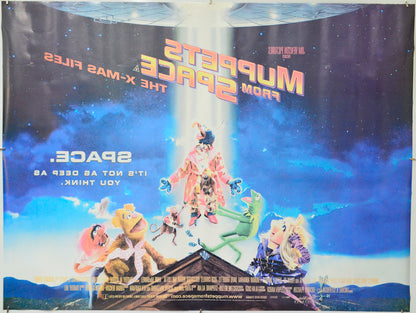 Muppets From Space (Back) Cinema Quad Movie Poster 