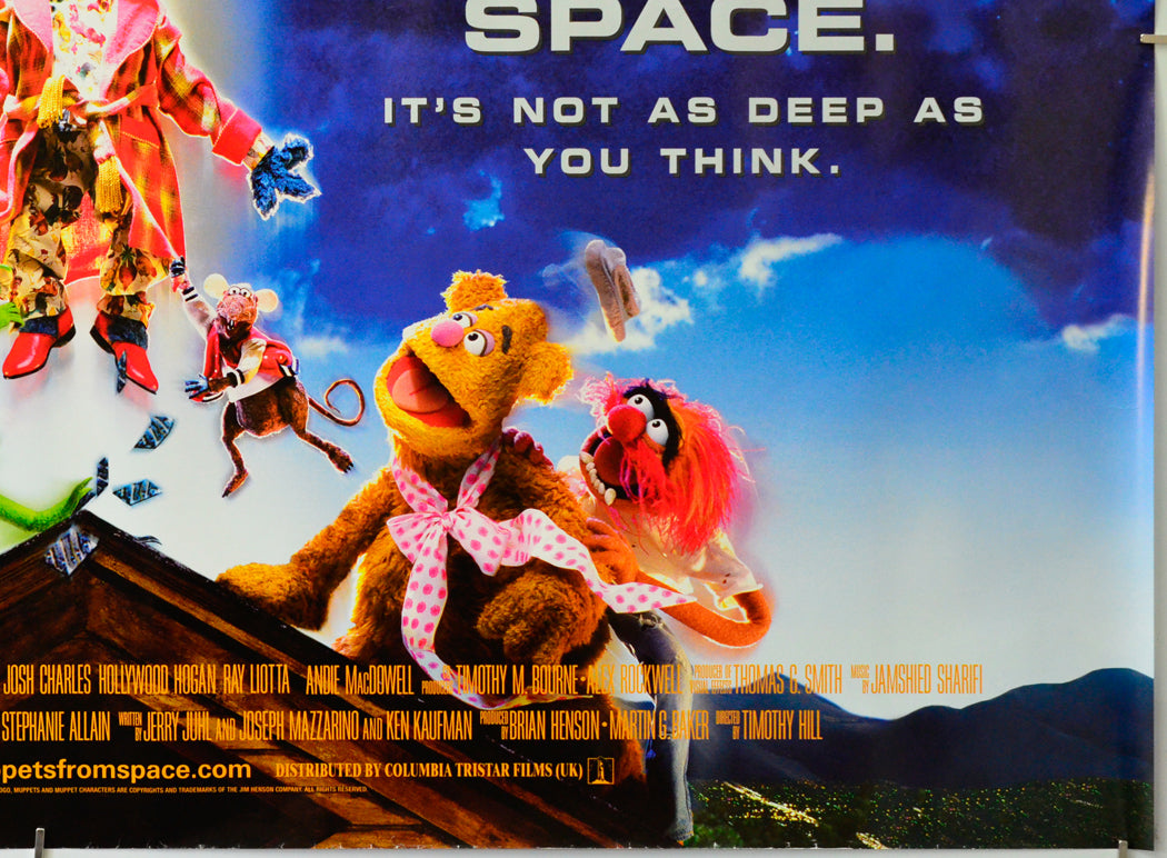 Muppets From Space (Bottom Right) Cinema Quad Movie Poster 
