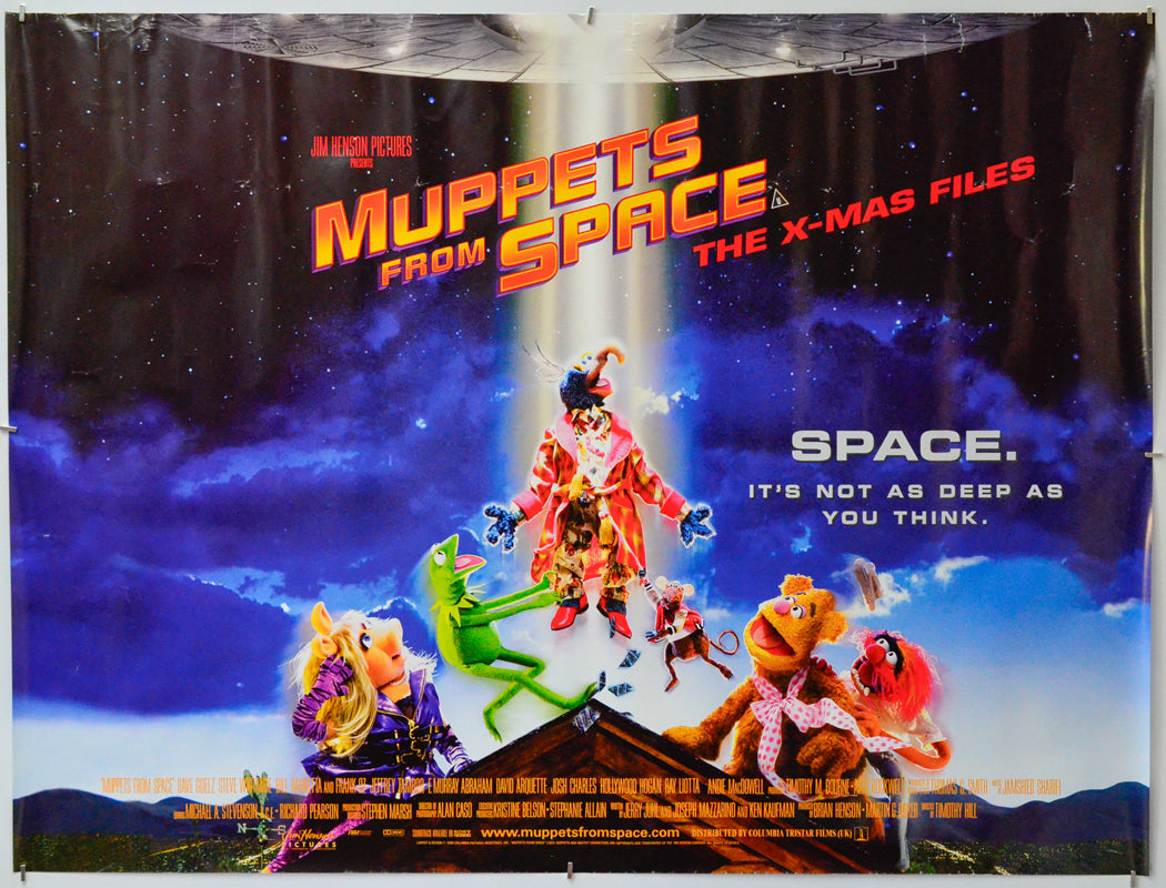 Muppets From Space - Original Quad Poster - Film Poster - Movie Poster