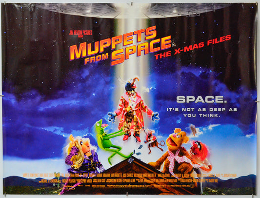 Muppets From Space - Original Quad Poster - Film Poster - Movie Poster
