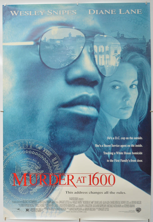 Murder At 1600 (Style A) Original One Sheet Poster - Film Poster - Movie Poster