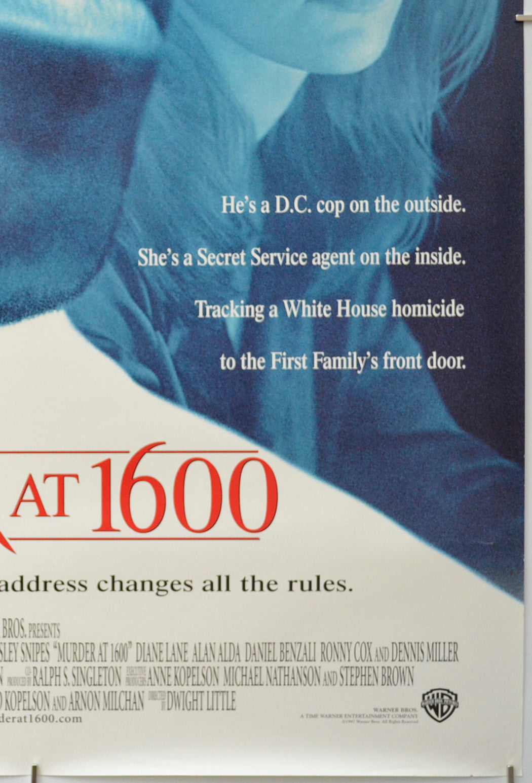 MURDER AT 1600 (Bottom Right) Cinema One Sheet Movie Poster 