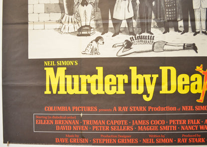 MURDER BY DEATH (Bottom Left) Cinema Quad Movie Poster 