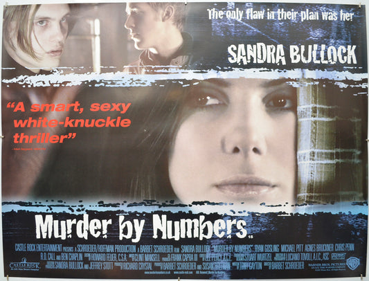 Murder By Numbers  - Original Quad Poster - Film Poster - Movie Poster