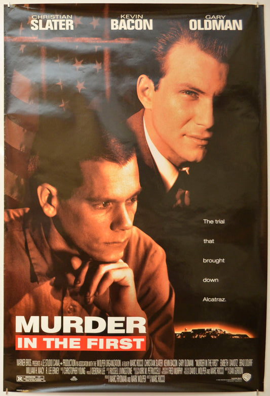 Murder In The First (Version 2) Original One Sheet Poster - Film Poster - Movie Poster